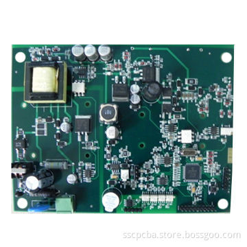 Double-layer PCB with Lead-free HASL, Tin/Gold/Silver Plated Surface Finish, Made of FR-4
